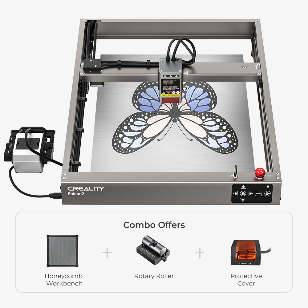 Falcon2 22W Laser Engraver & Cutter Combo