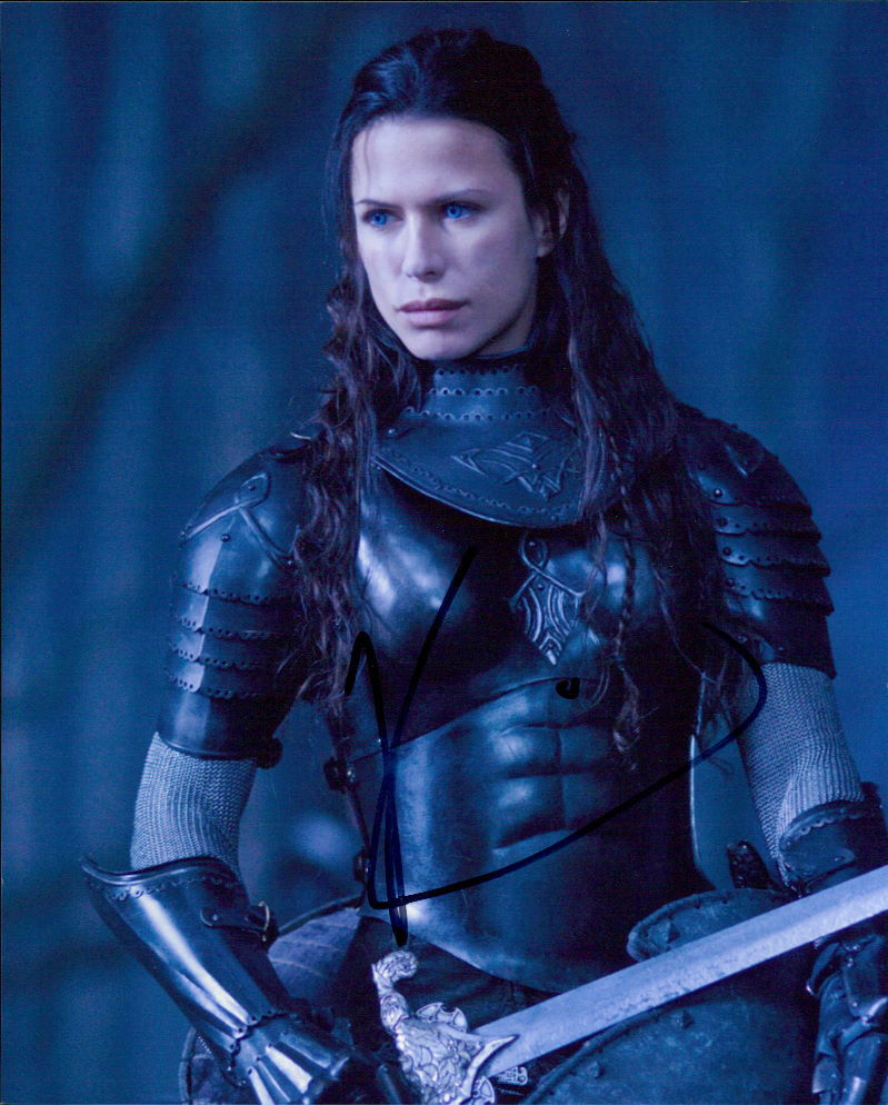 Rhona Mitra (Underworld) signed authentic 8x10 Photo Poster painting COA