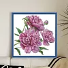 Peony-14CT Stamped Cross Stitch 31*30cm/12.2*11.81in tapestrymarket