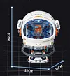 Space Capsule Astronaut Helmet Model Building Blocks Educational Assembly Toys