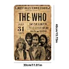 The Who - Vintage Metal Signs - 20*30cm/30*40cm - Music