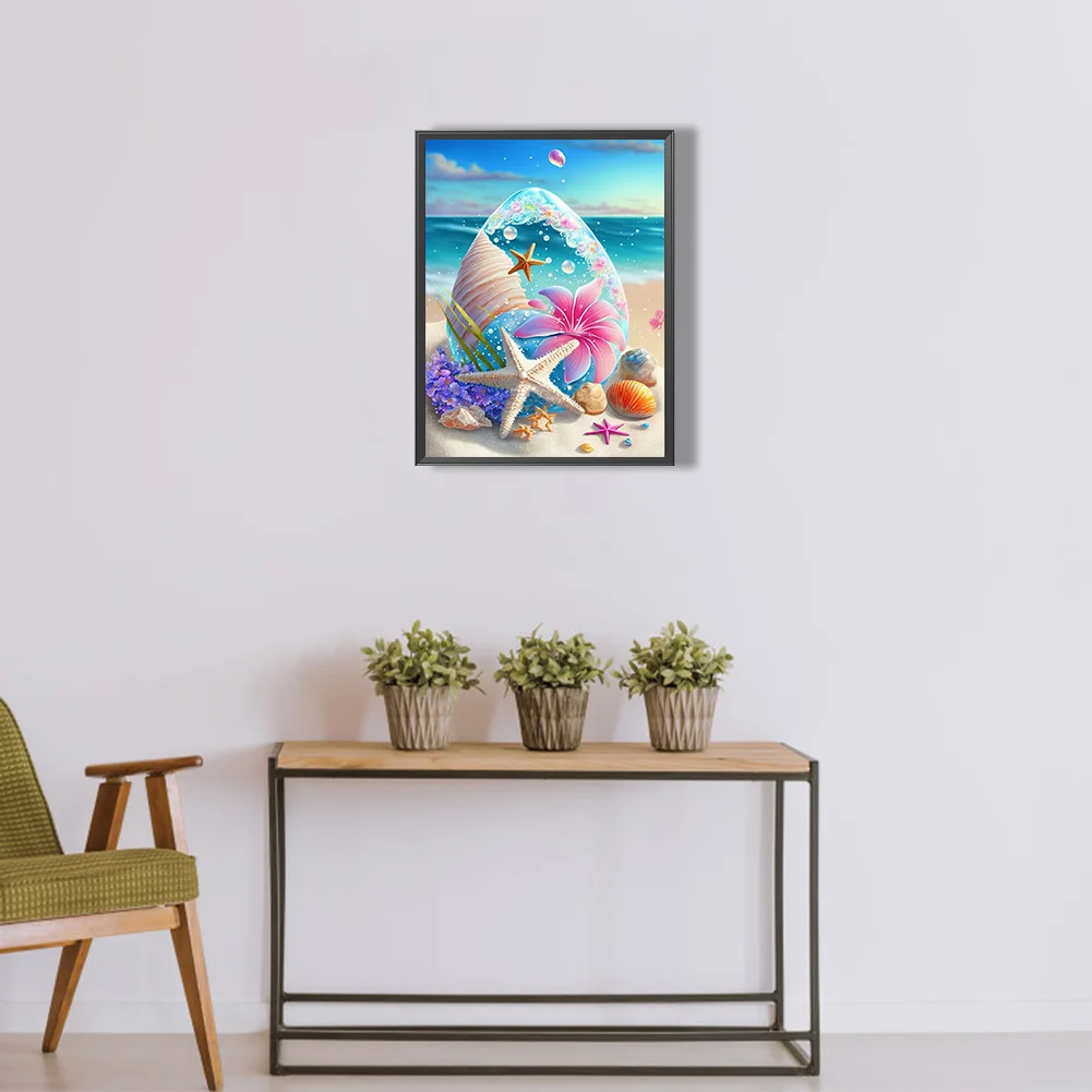 Diamond Painting - Full Round Drill - Beach(30*40cm)