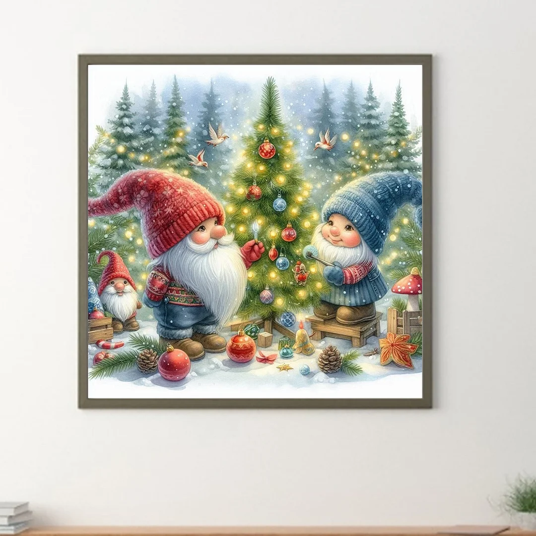 Diamond Painting - Full Round Drill - Christmas(Canvas|40*40cm)