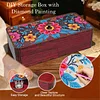 Mandala DIY Diamant Kunst Holz Aufbewahrungsbox Diamond Painting Aufbewahrungsbox
