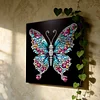 (Pre-Framed)Butterfly-Special Shape Diamond Painting Kit(25x25cm)