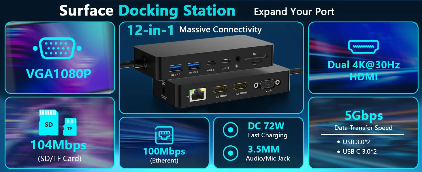surface pro docking station