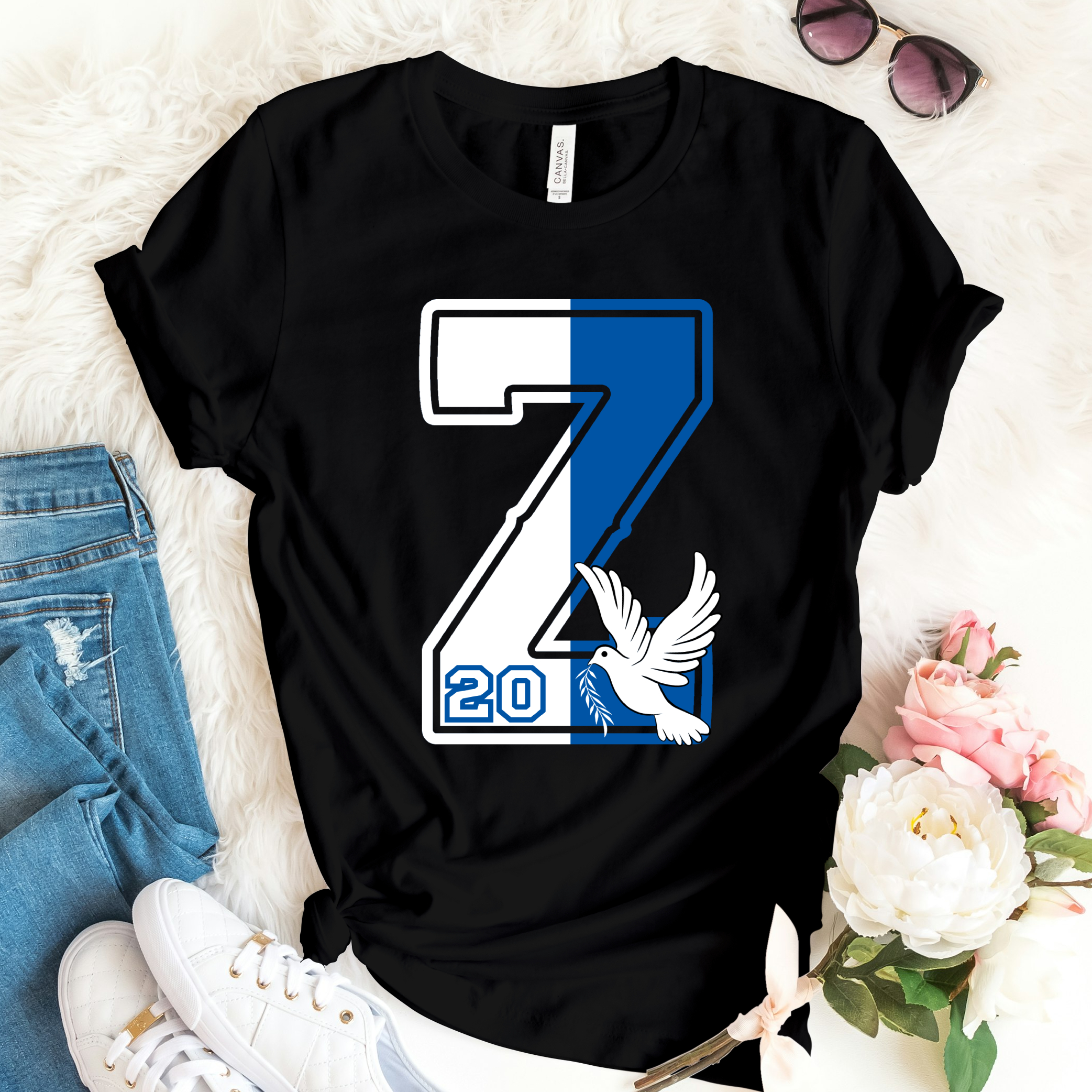 ΖΦΒ Fashion Cotton Printed T-Shirt