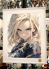 Android 18 Decorative Painting - Dragon Ball - Xingkong Studio