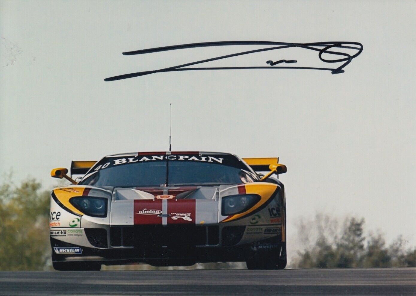 Bas Leinders Hand Signed 7x5 Photo Poster painting - Ford GT Autograph 2.