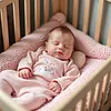 [New] 20'' Truly Look Real Sleeping Baby Doll Girl Marce with Bottle and Pacifier - RBBI-Myrebornbabydoll&reg; Myrebornbabydoll&reg;