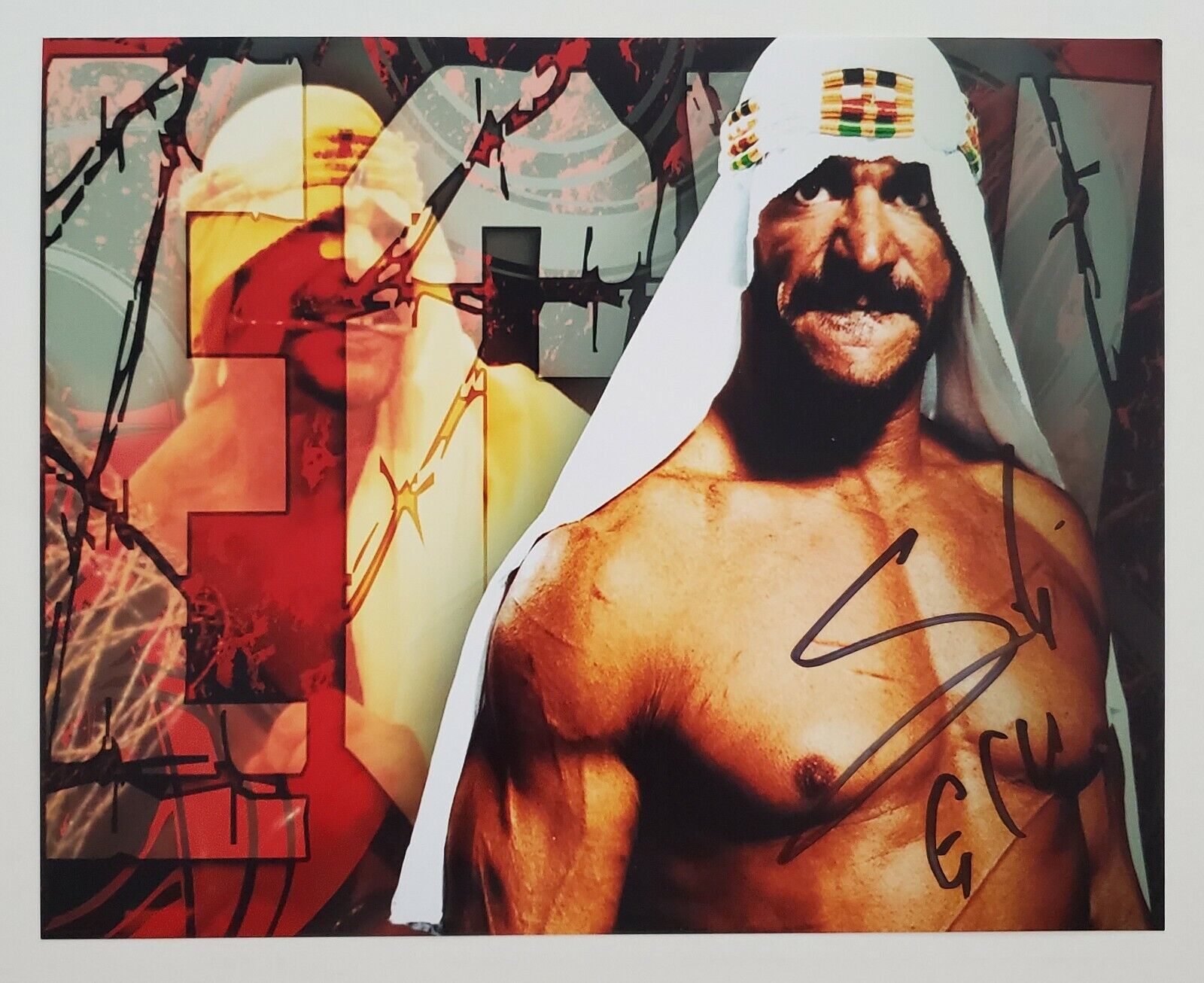 Sabu Signed 8x10 Photo Poster painting Option 6 ECW WWE Champion Raw WWF Wrestler LEGEND RAD