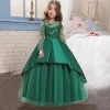 Party Kid Girl Wedding FlowerPrincess Pageant Long Dresses