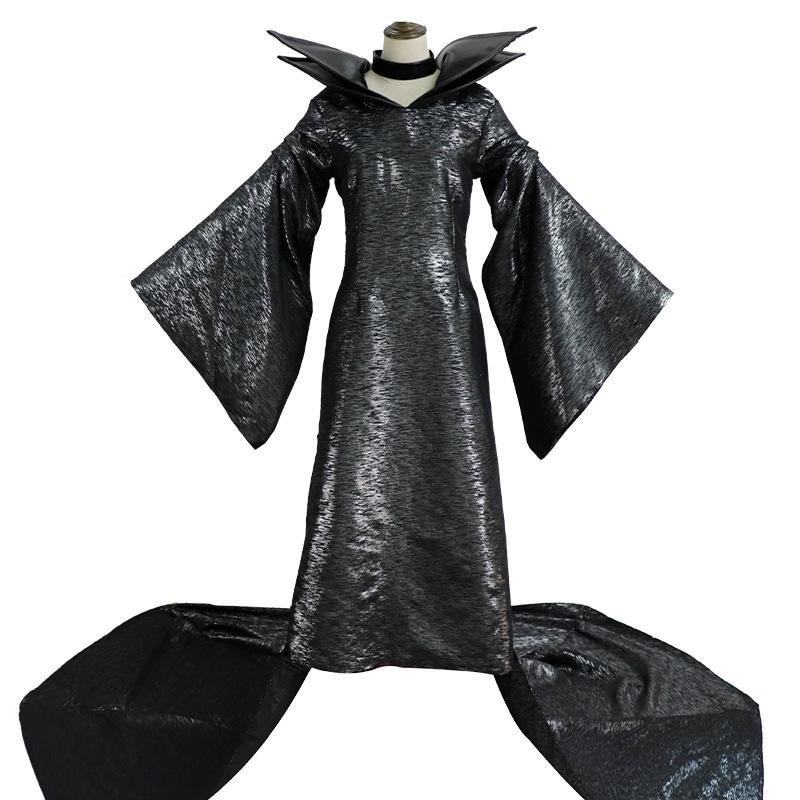 Maleficent Black Witch Angelina Jolie Cosplay Costume