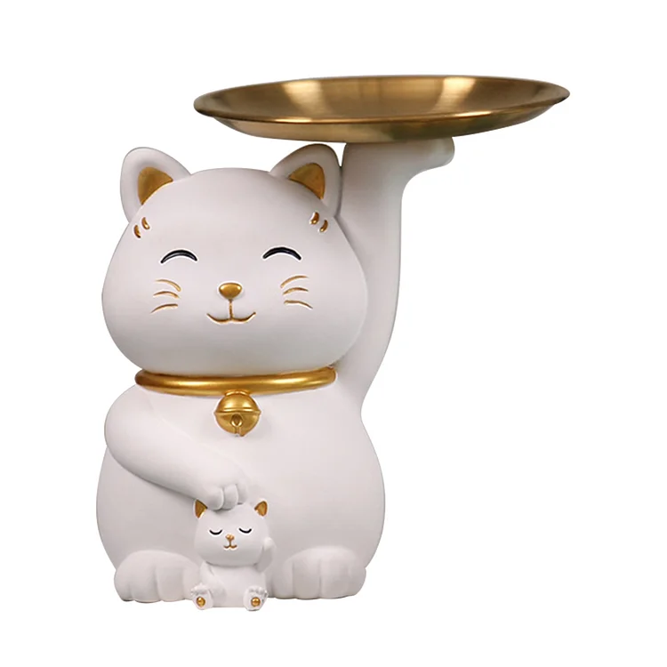 【Ornament】Home Decor Resin Ornaments-Lucky Cat Storage gbfke