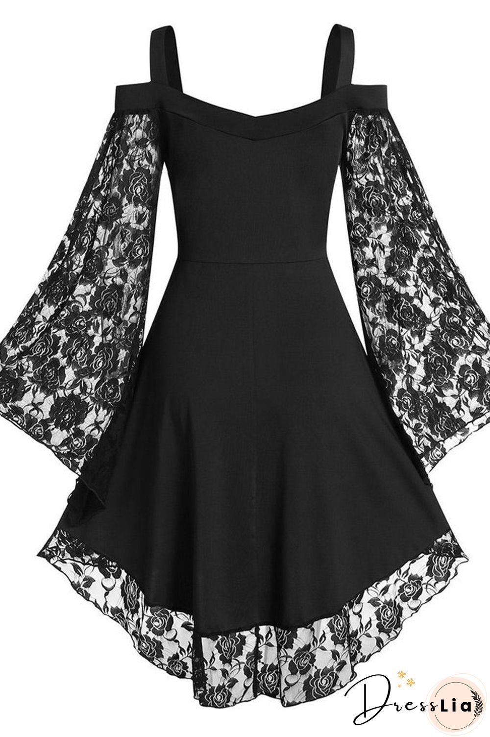 Chic Short Mini Long Sleeve A-Line Party Little Black Dress