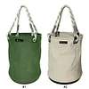 Canvas Tool Bucket Bag with Plastic Bottom Aerial Work Tool Bag for Electrician