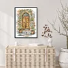 Summer Gate-14CT Stamped Cross Stitch Kit(29*37cm)