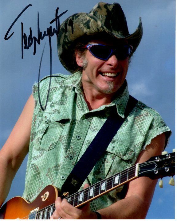 TED NUGENT Signed Autographed Photo Poster painting