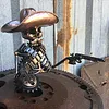 49% OFF - Cowboy Skull Gunslinger Hood Ornament Sculpture