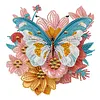 Diamond Painting-DIY Crystal Rhinestone Garden Butterfly