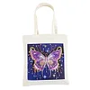 Diamond Painting Eco-Friendly Bag-DIY Crystal Rhinestone Butterfly