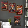 4PCS fille sexy - Panneaux en &eacute;tain m&eacute;tallique(20*30cm/30*40cm)