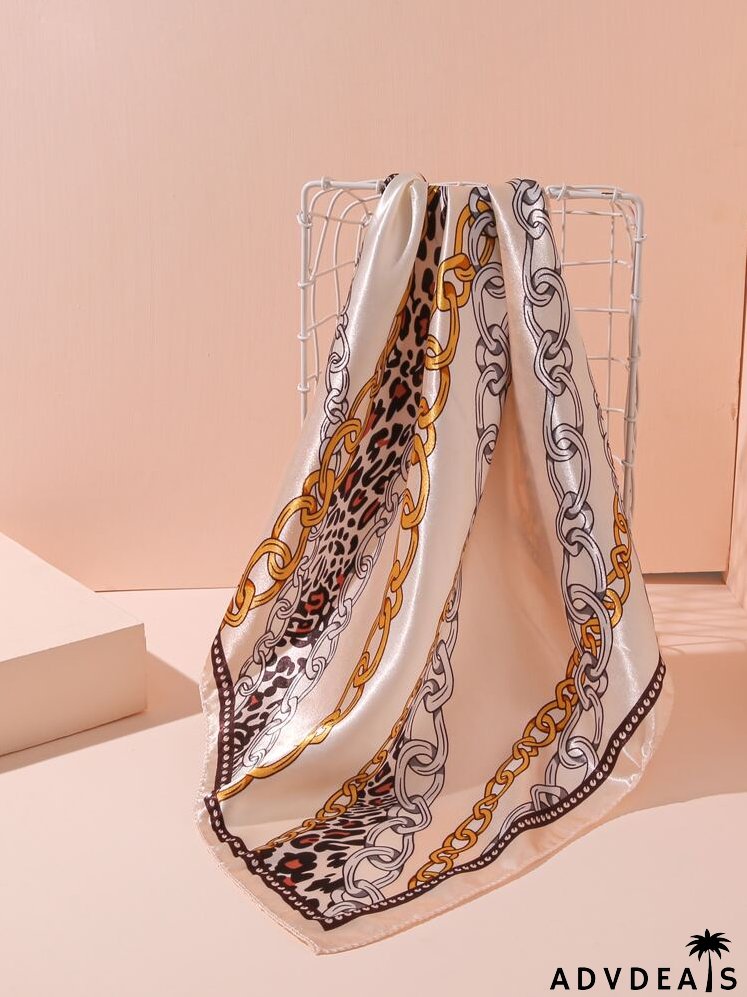 2pcs Chain Pattern Bandana