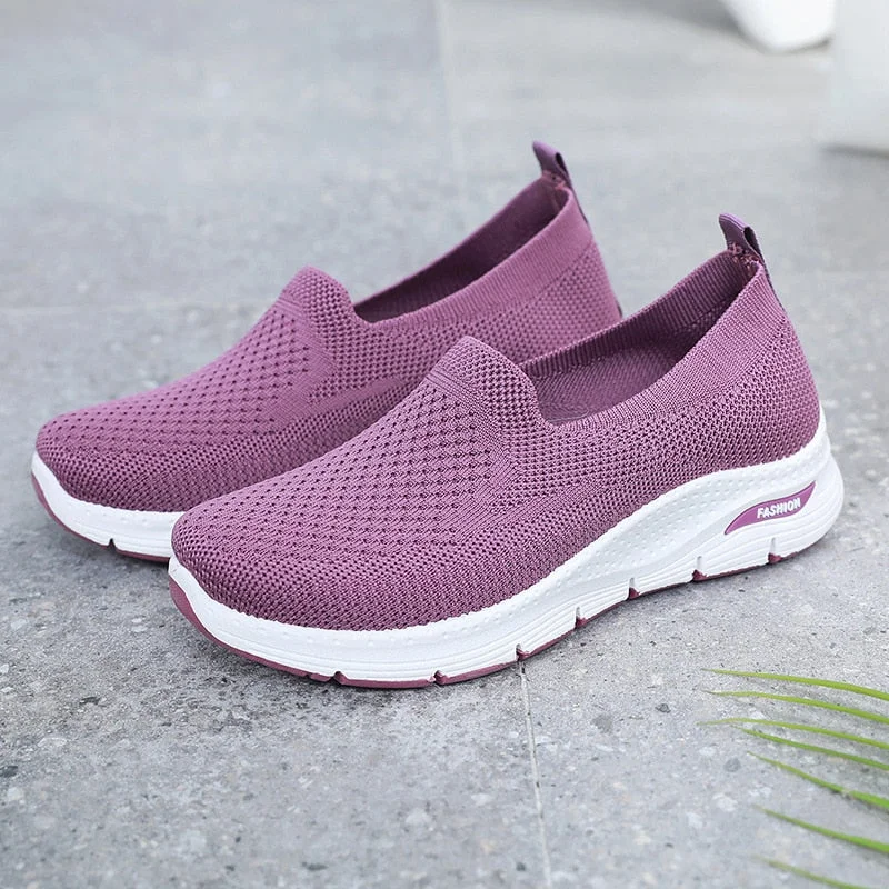 Women Shoes 2021 New Lazy Shoes Breathable Sneakers Women Light Comfort Running Shoes Women Fashion Casual Shoes Women Trainers