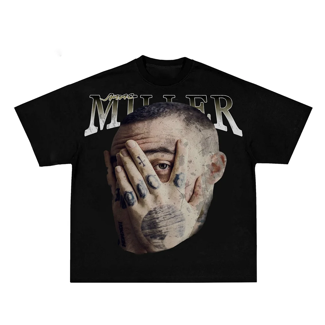 【Buy 5 Get 1 Free & Free Shipping】Hip Hop Fashion Casual Short Sleeve T-Shirt