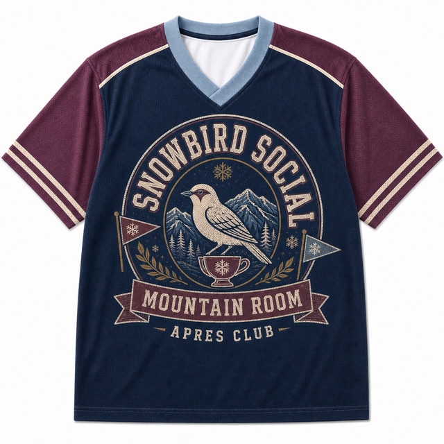 Varsity Snowbird Social Short Sleeve Jersey