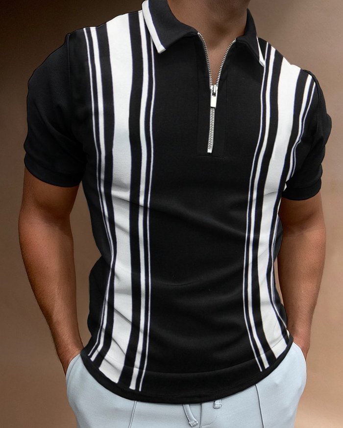 Men's Fashion Simple POLO Shirt