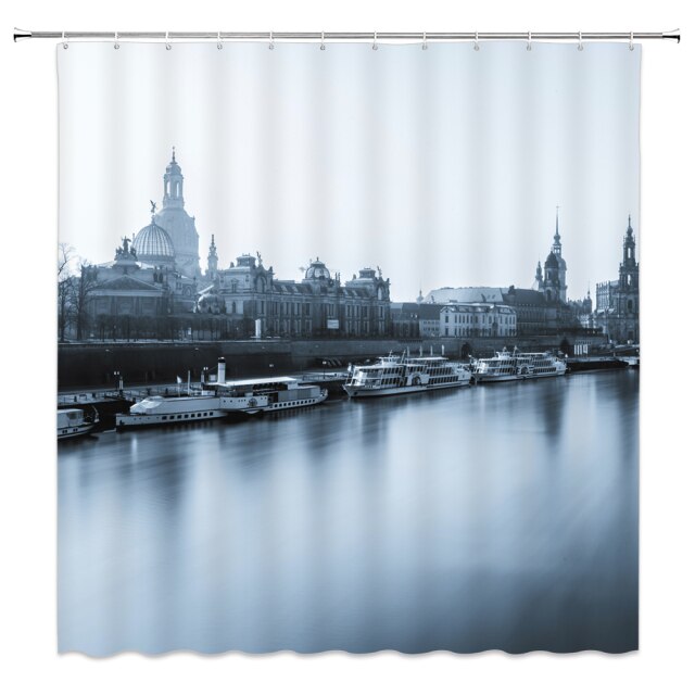 

Shower Curtain – landscape British Style-180*180cm, 501 Original