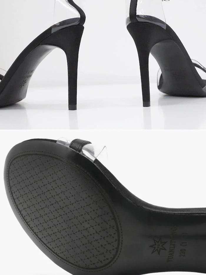 Fashion open-toe one-strap high-heel stiletto sexy sandals