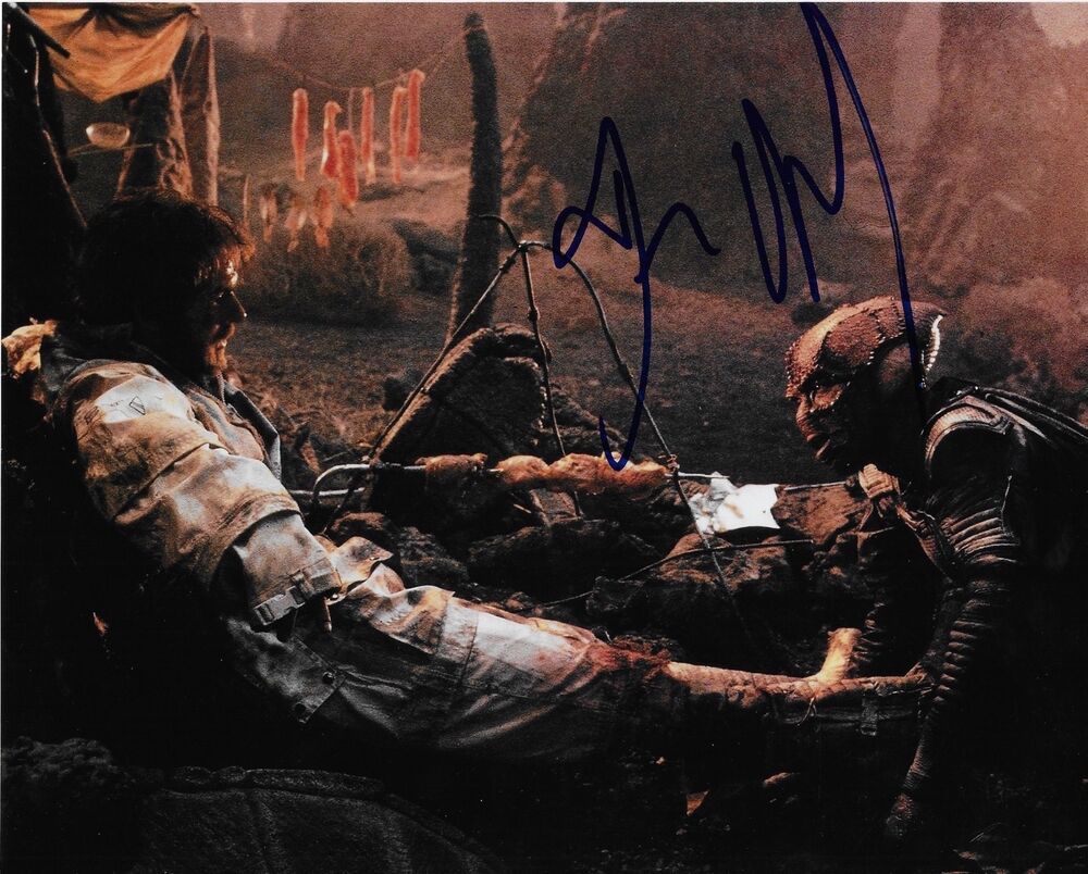 DENNIS QUAID 'ENEMY MINE' DAVIDGE SIGNED 8X10 PICTURE *COA *PROOF 5