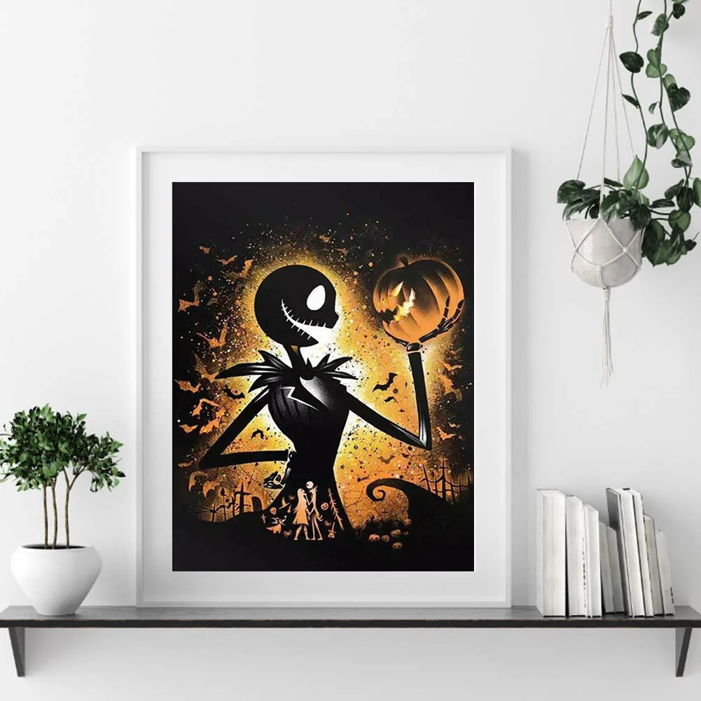 11CT Full Stamped Cross Stitch - Silhouette Series(Canvas|40*50cm)