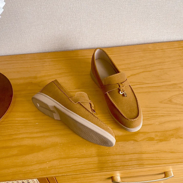 Tassel height increasing loafers soft bottom slip-on shoes Radinnoo.com