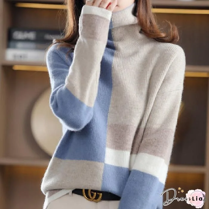 Long Sleeve Turtleneck Sweater