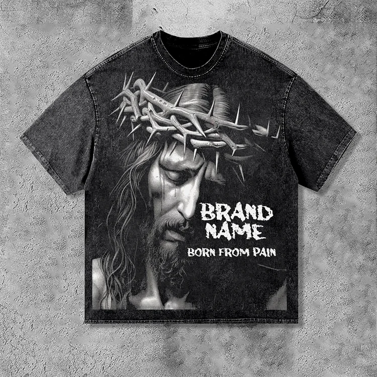 Born From Pain Washed Short Sleeve T-Shirt
