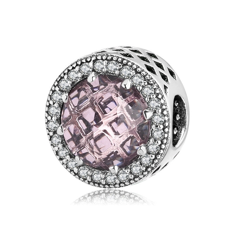 1 Piece 925 Sterling Silver Opal Round Jewelry Accessories