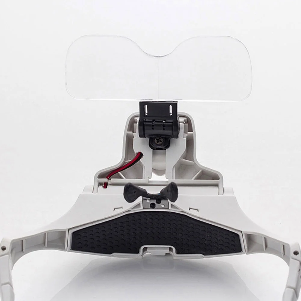 Magnifying Glasses Loupe Headband Magnifier with LED Light Jeweler Tools