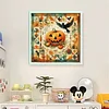 Patchwork Pumpkin-11CT Stamped Cross Stitch 45*45cm/17.72*17.72in tapestrymarket