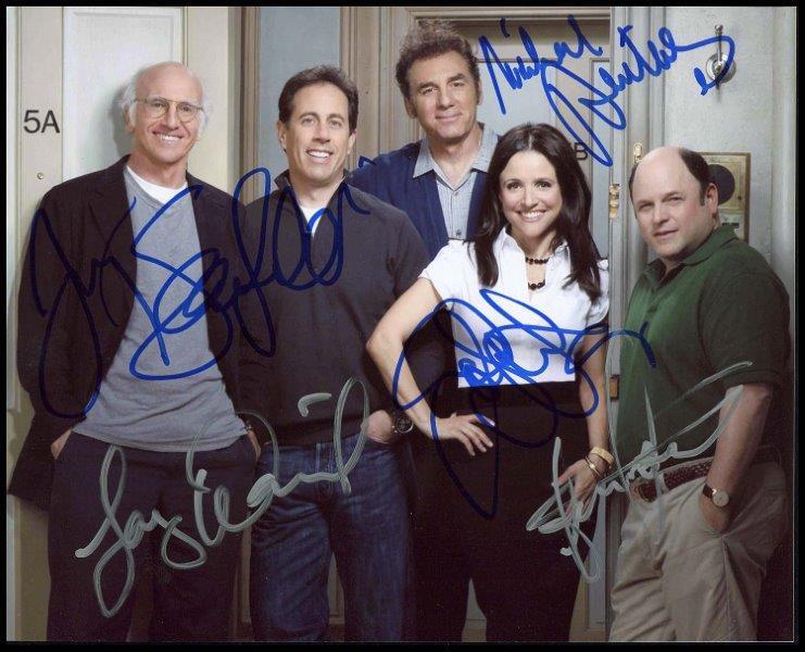 REPRINT - SEINFELD Cast Jerry - Kramer Autographed Signed 8 x 10 Photo Poster painting Poster