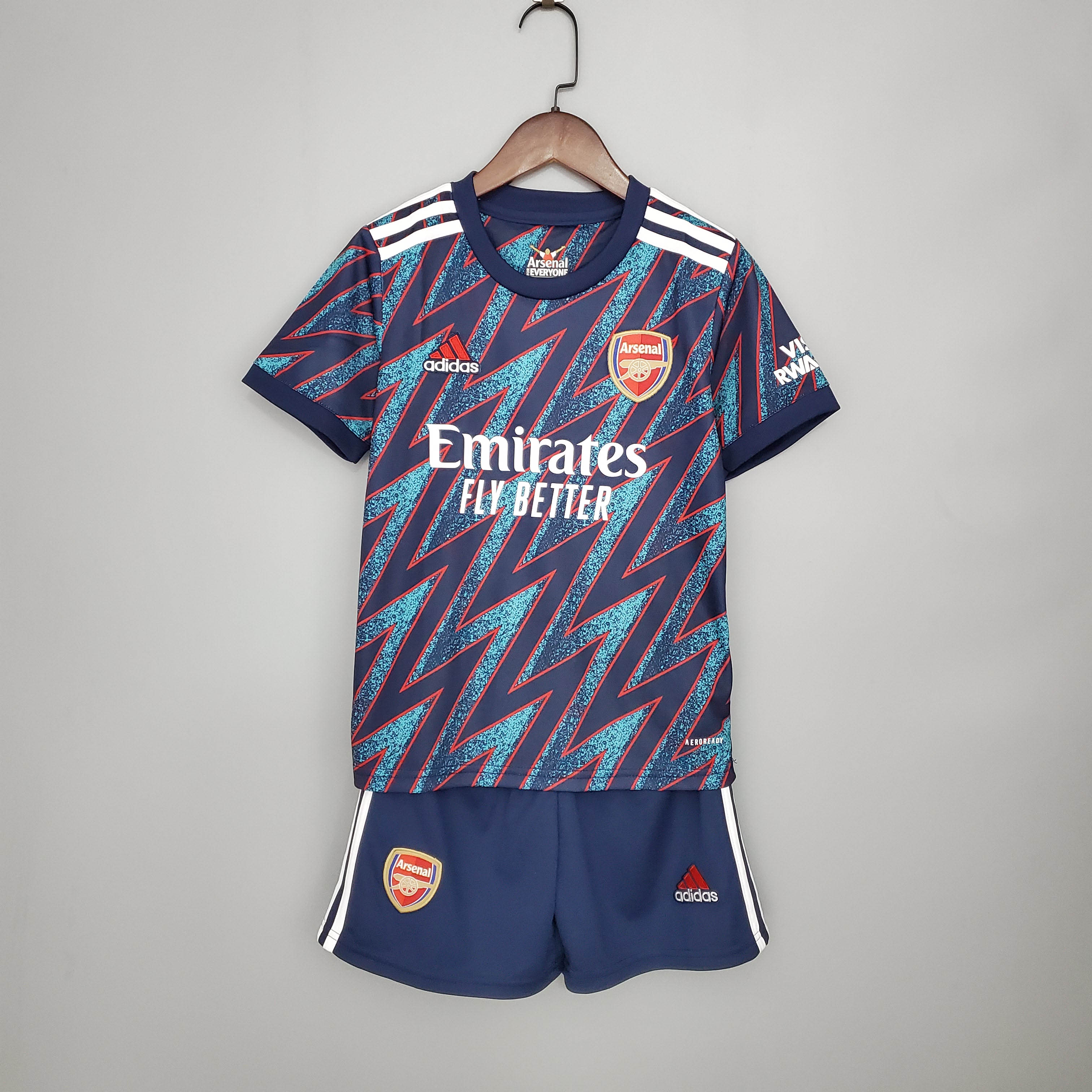 Kids Size 2021/2022 Arsenal Soccer Jersey Third Away