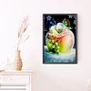>SALE<5D DIY Full Round Drill Diamond Painting Snowy Blossom Kit Decor 40x60cm