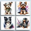 (Multi-Style) Dog-11CT Stamped Cross Stitch 40*40cm/15.75*15.75in