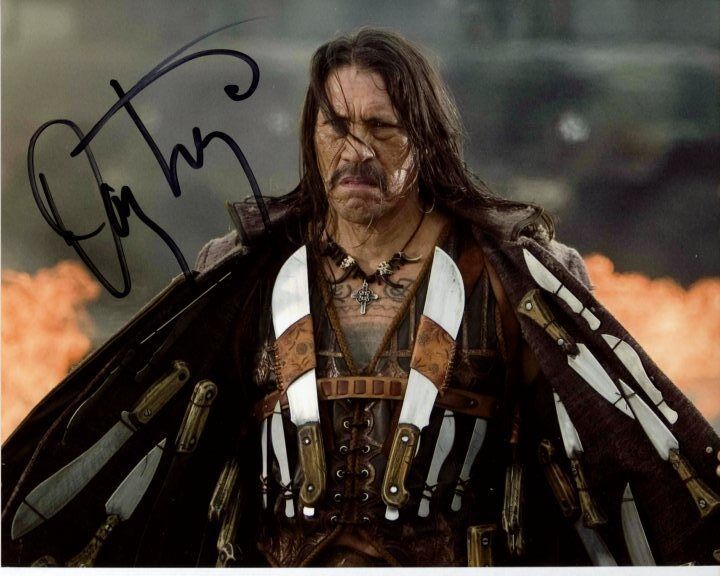 DANNY TREJO Signed Autographed MACHETE Photo Poster painting