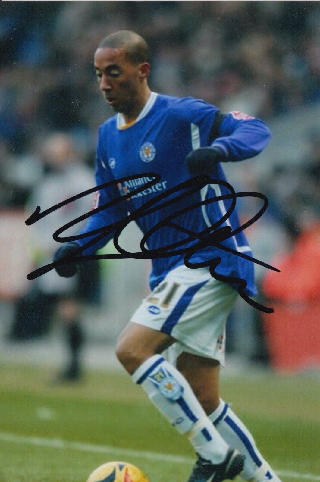 RYAN SMITH HAND SIGNED 6X4 Photo Poster painting - FOOTBALL AUTOGRAPH - LEICESTER CITY.