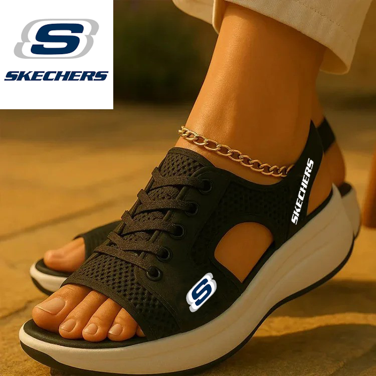 Novi športni, prostočasni sandali z vezalkami in masažnimi nogavicami SKECHERS@2025
