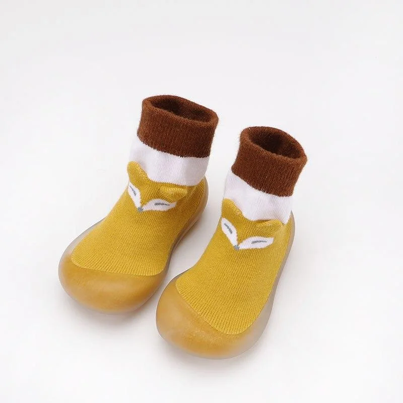 Baby Boy Girl Shoes Autumn Winter Spring Infant Nonslip Sock Kid Soft Rubber Sole Sock Toddler Shoes Anti-slip Floor Socks Shoes