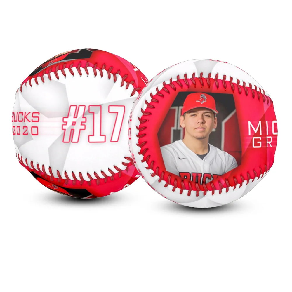 Personalized Photo Baseball Emblem Design Baseball Gifts For Baseball Lovers Baseball Gifts for Dad, Son, Friends, Schoolmates